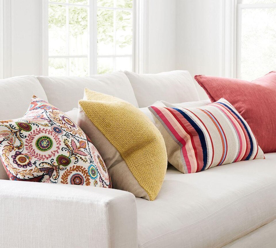 Emelin Print Cushion Cover Pottery Barn Australia